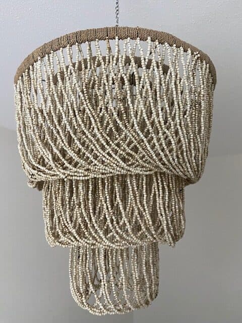 Schelpenketting of schelpenhanger uit Bali