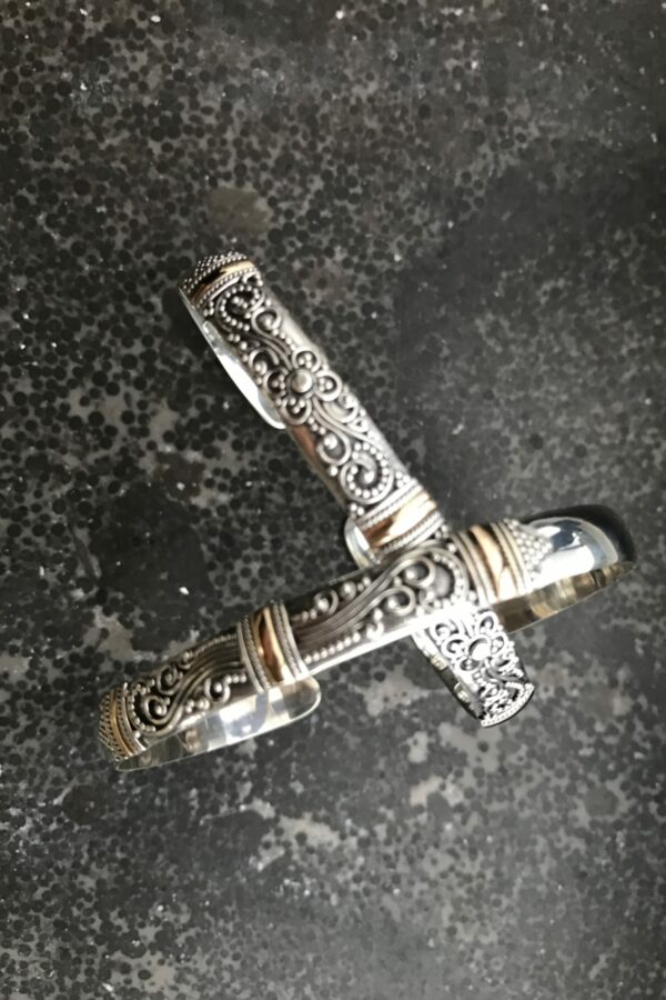 Goldplated bangle small